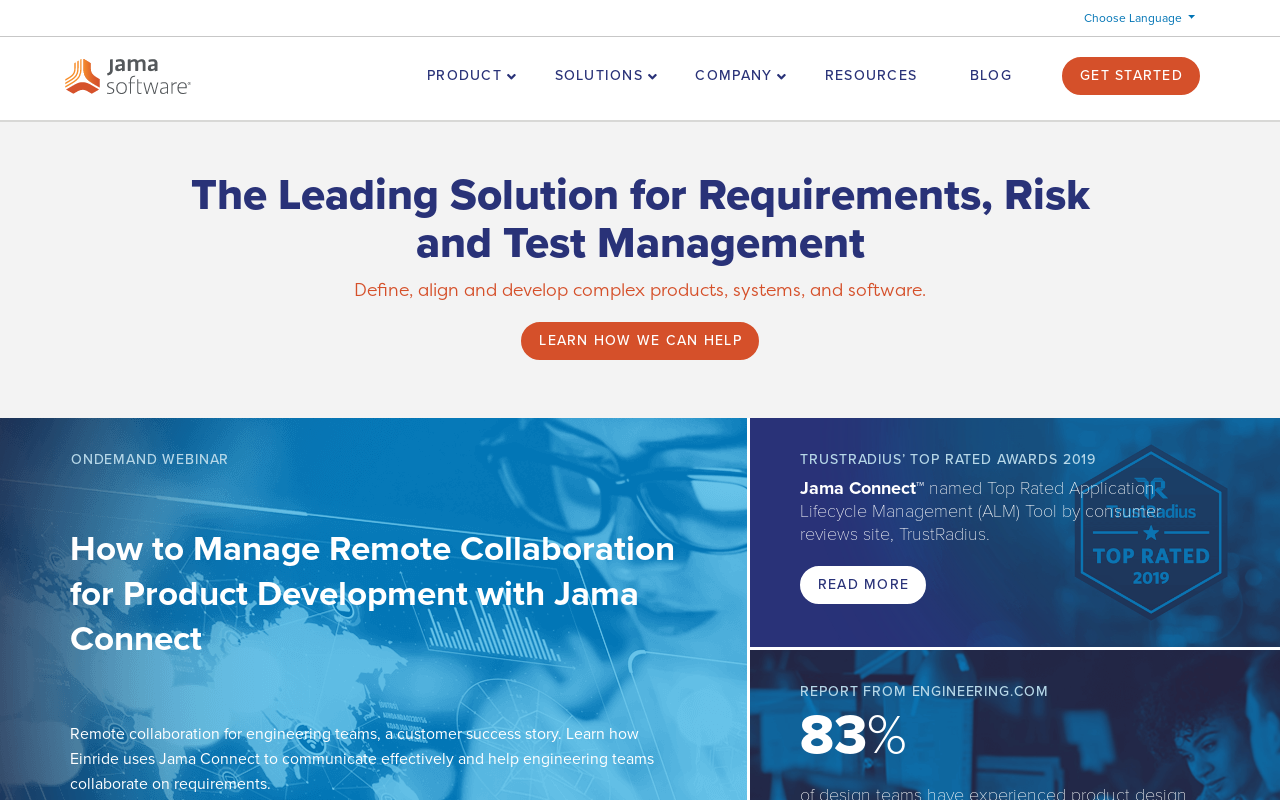 Jama Software | Blissfully SaaS Directory