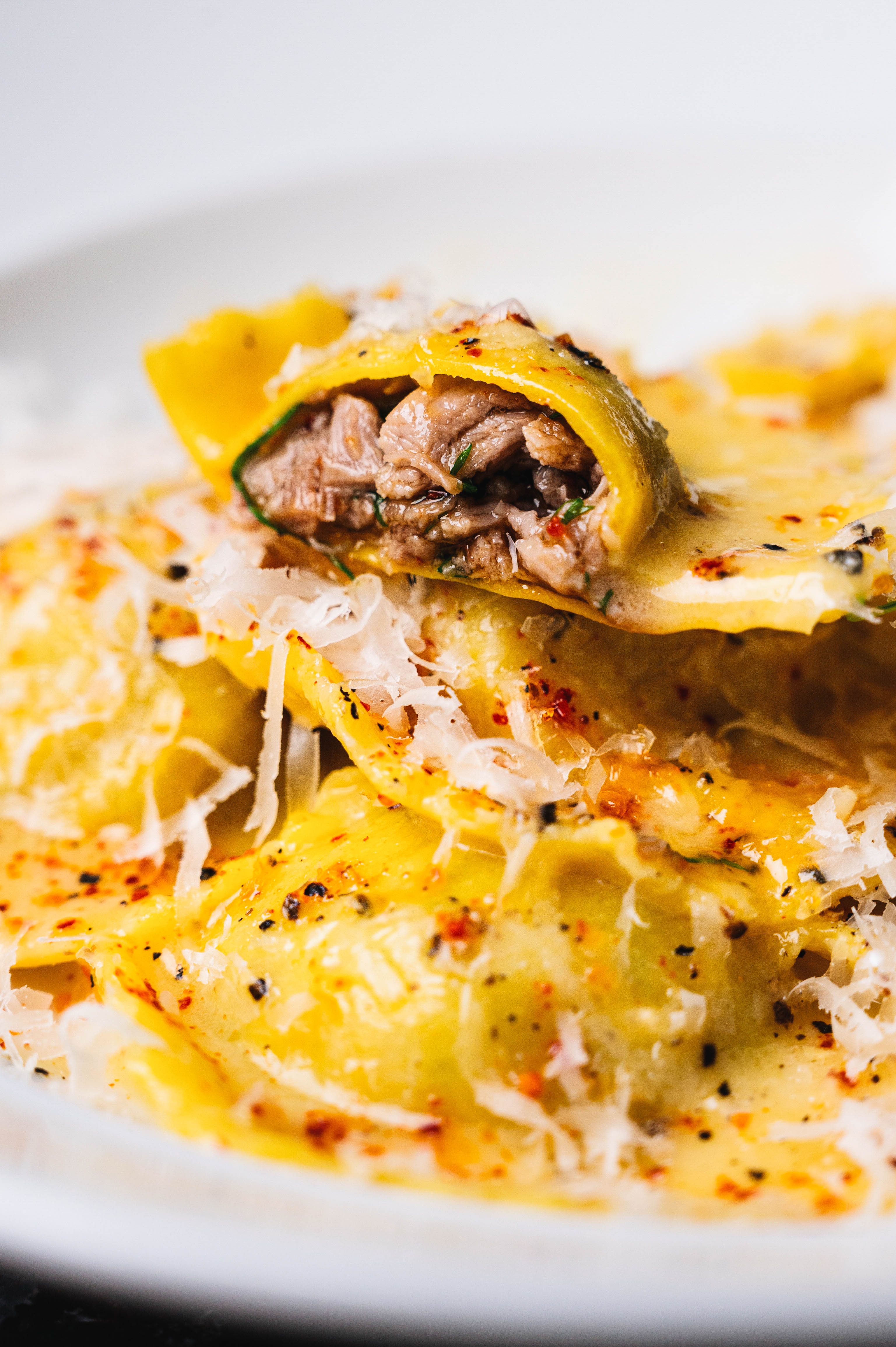 Lamb Ravioli with Preserved Lemons