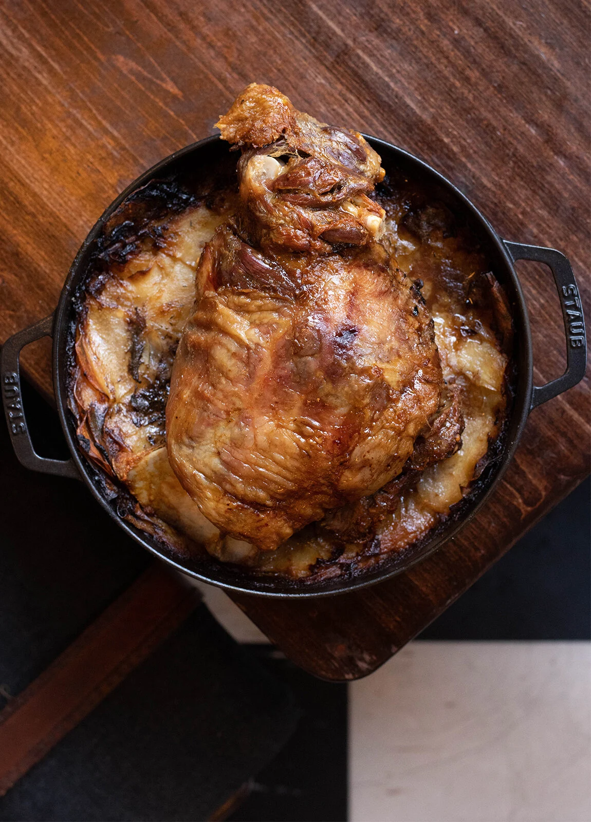 Roasted Lamb Shoulder & Boulangère Potato