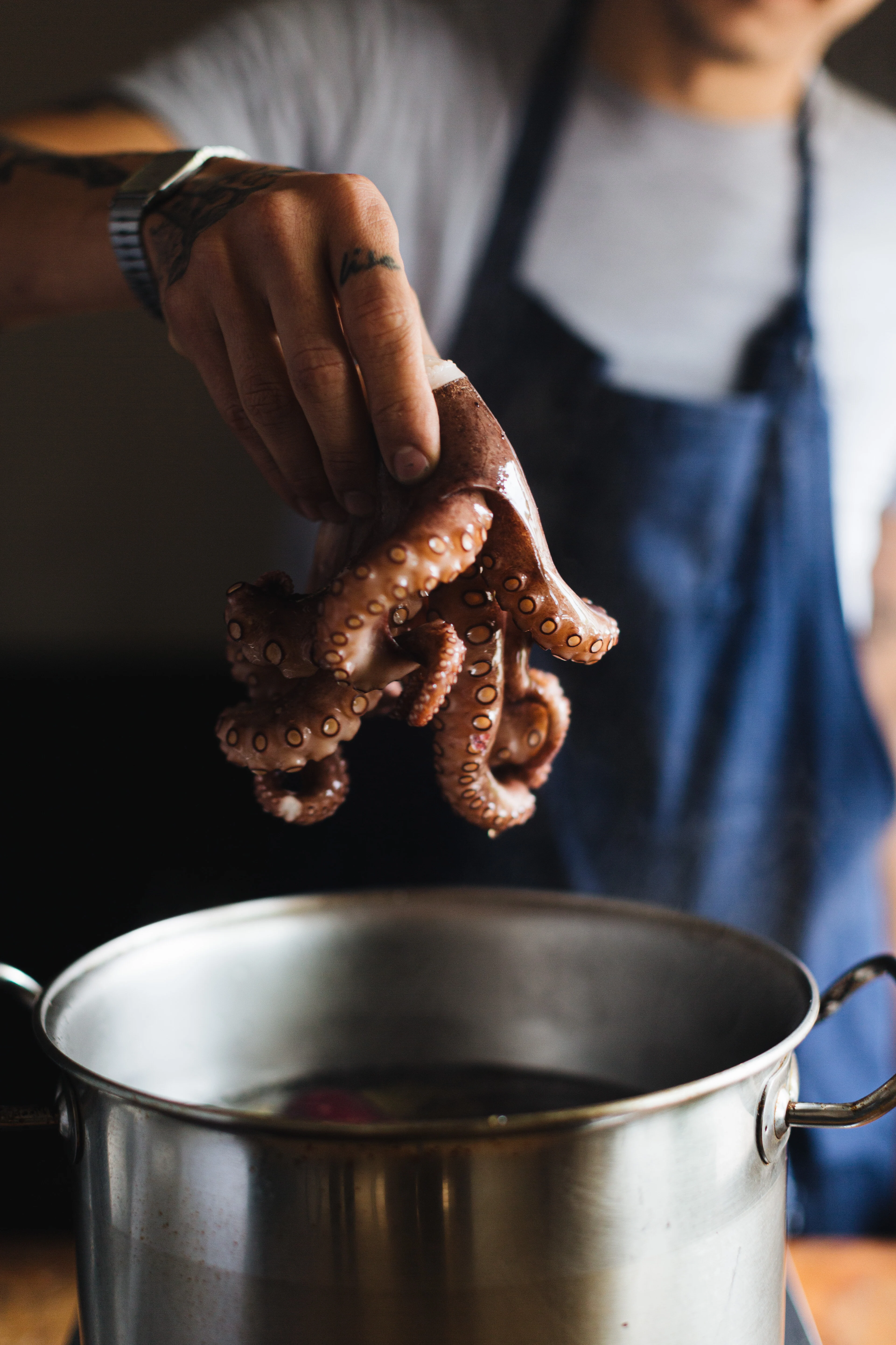 Octopus Cooking