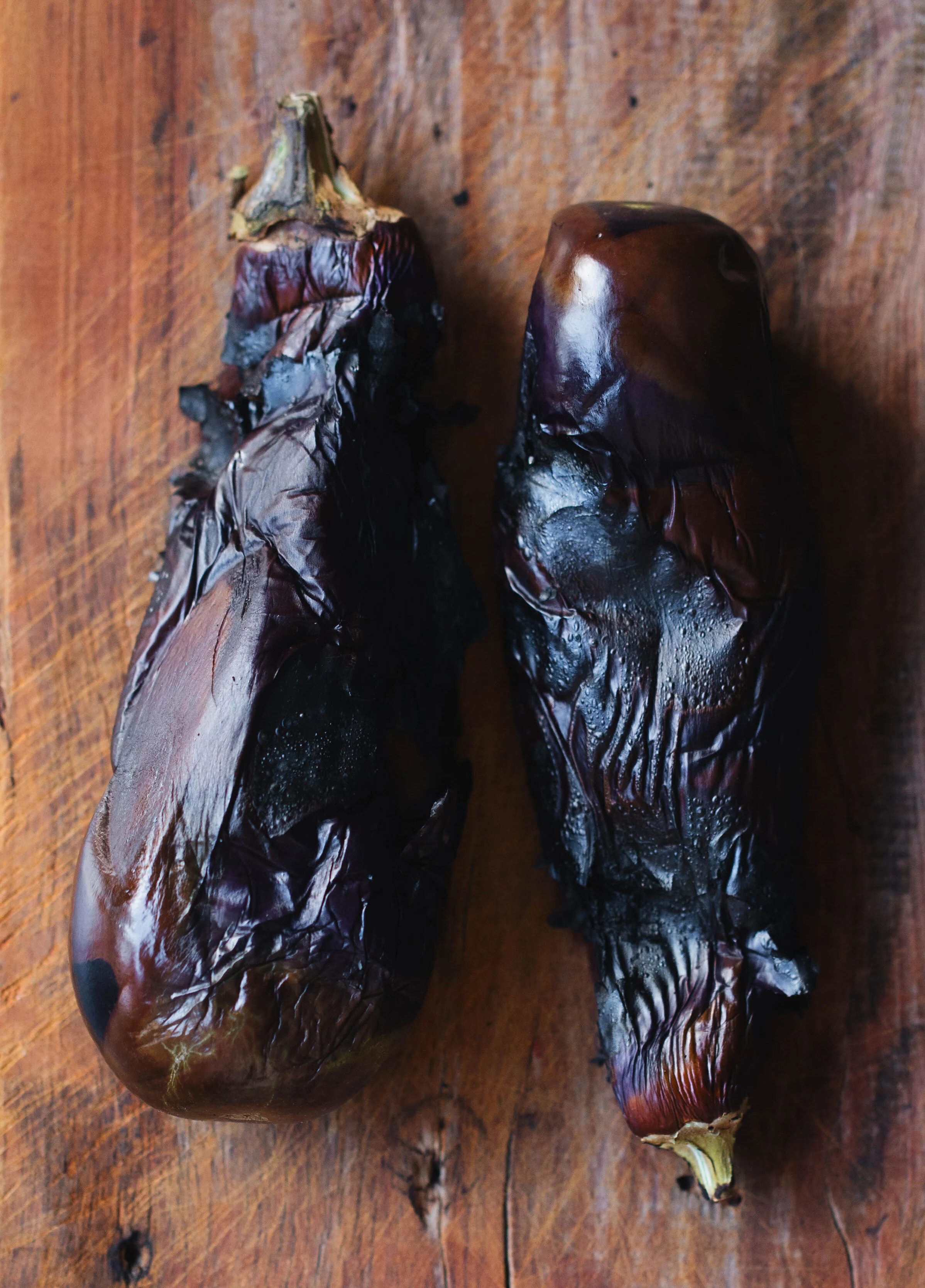 Eggplant Charring