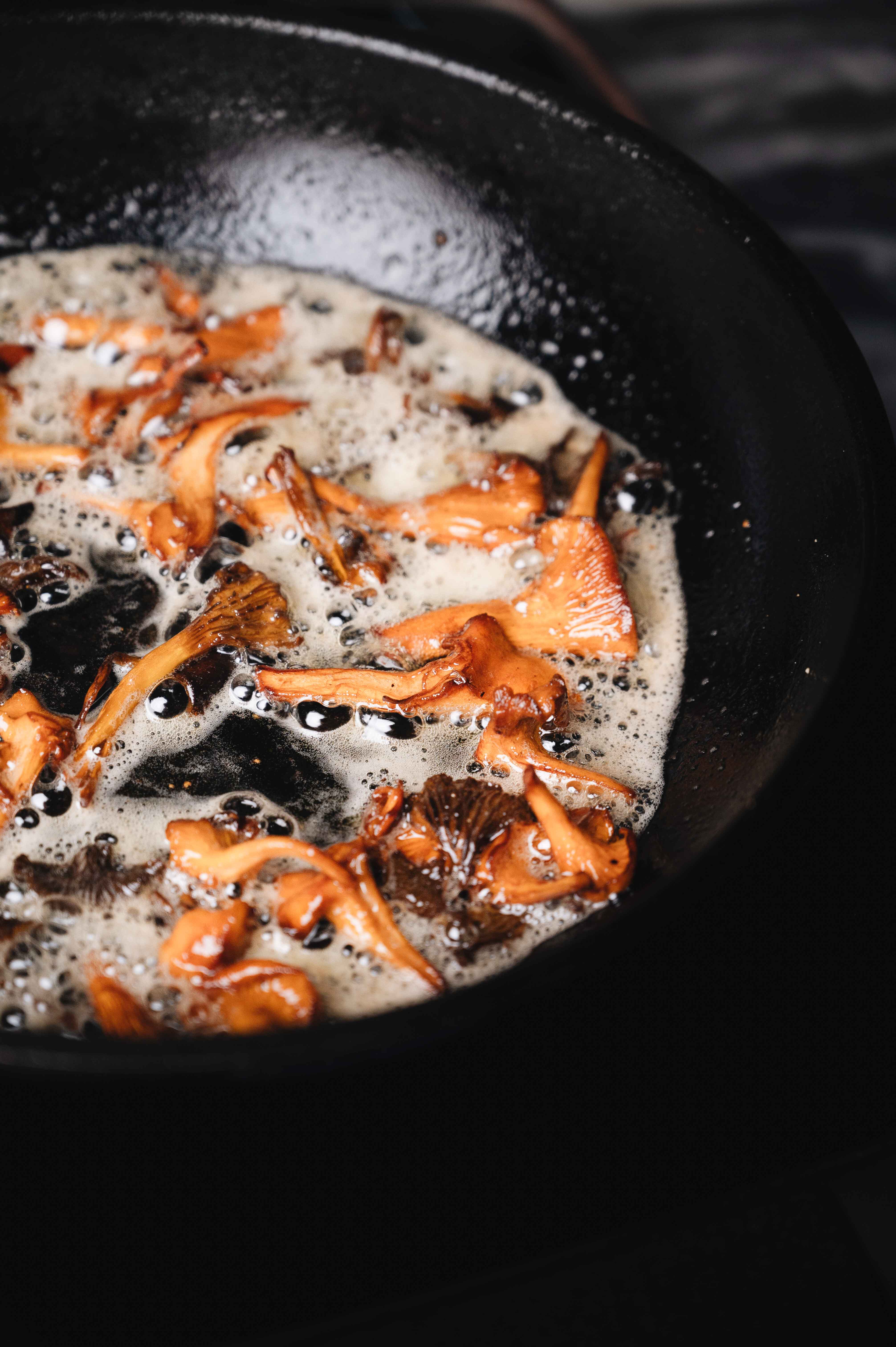 Pan-Fried Mushrooms