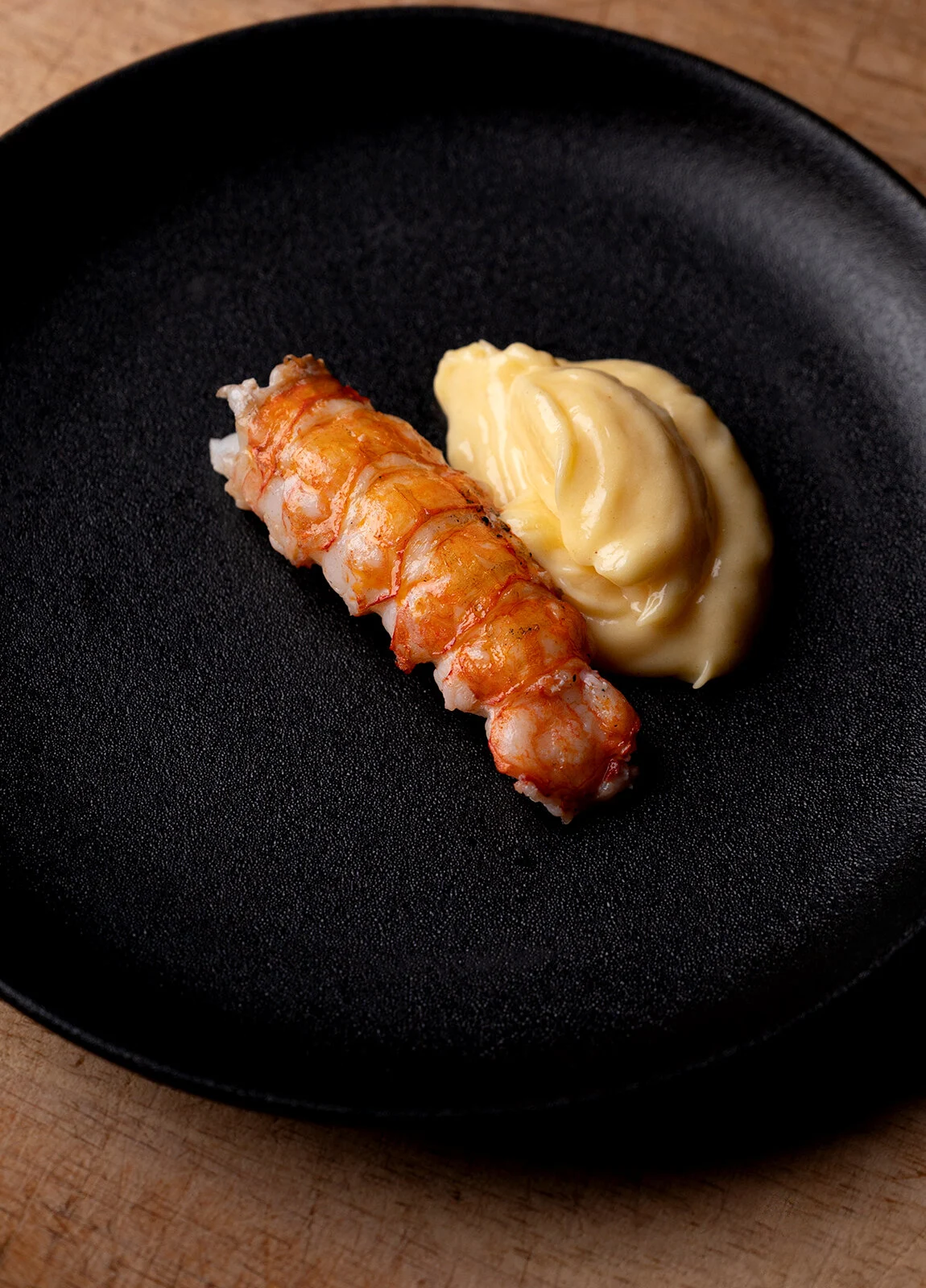 Langoustine with Brown Butter Emulsion