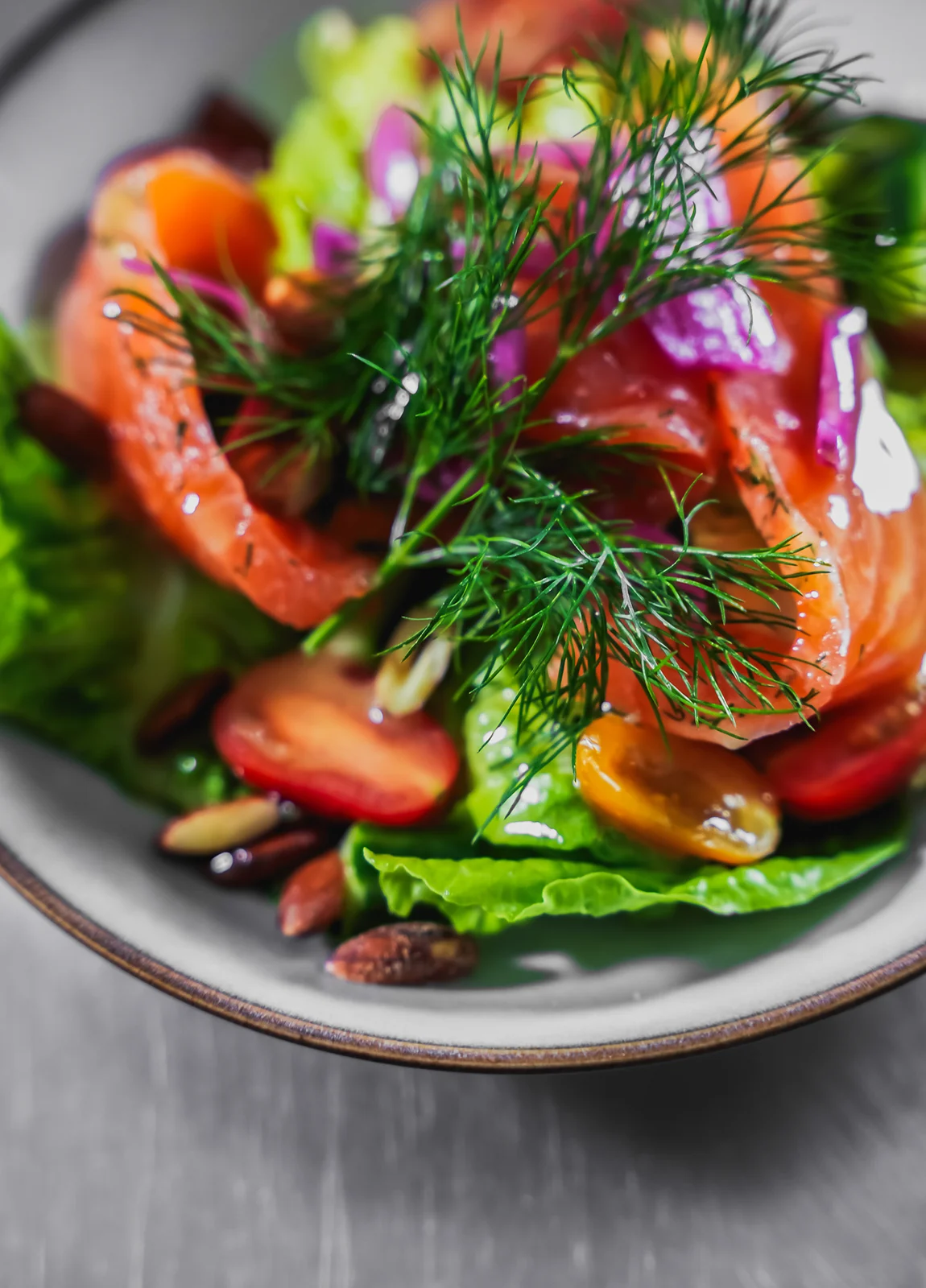 Cured Salmon Salad