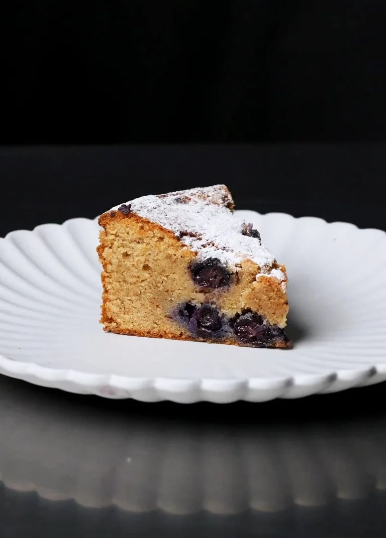 Blueberry Hazelnut Cake