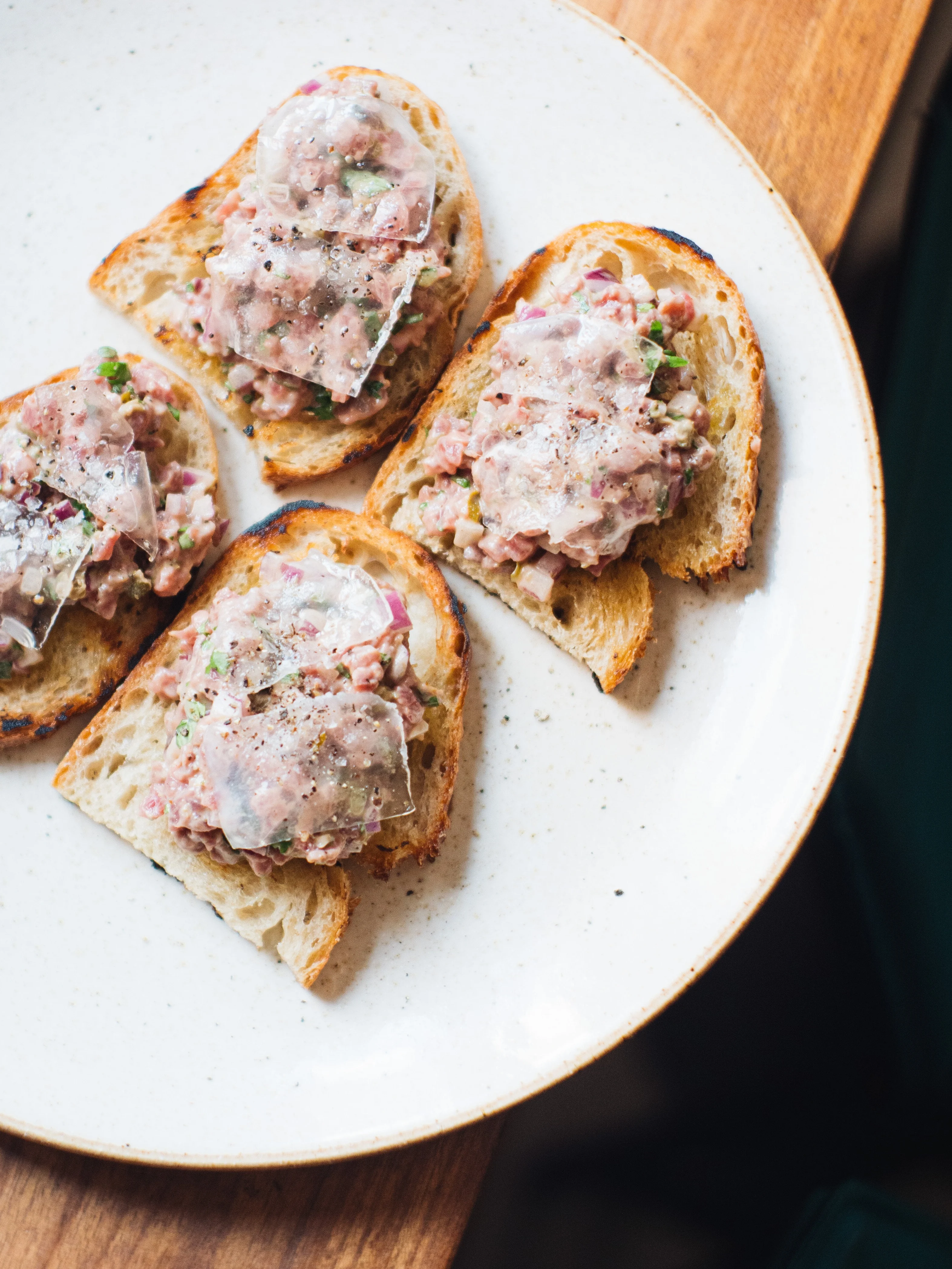 Bruschetta with Tartare