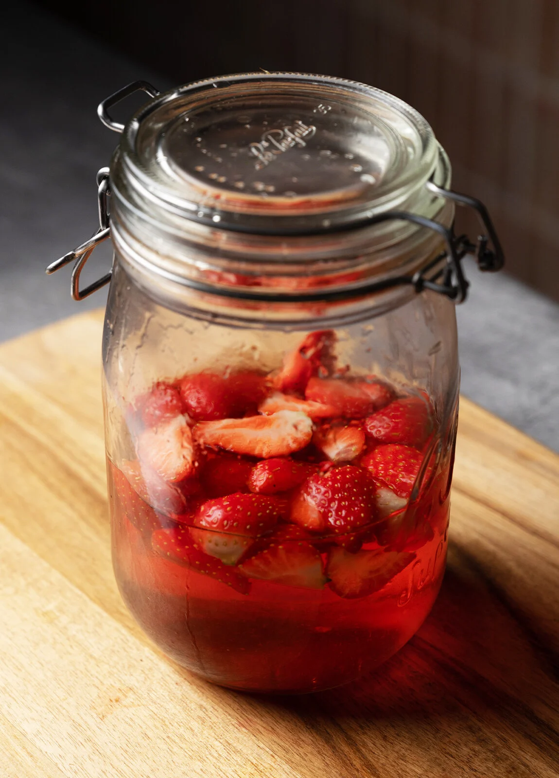 Strawberry Elderflower Liqueur