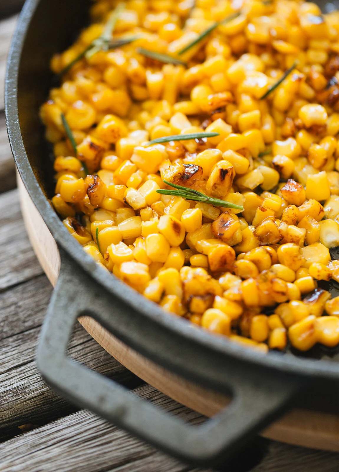 Roasted Corn with Lime