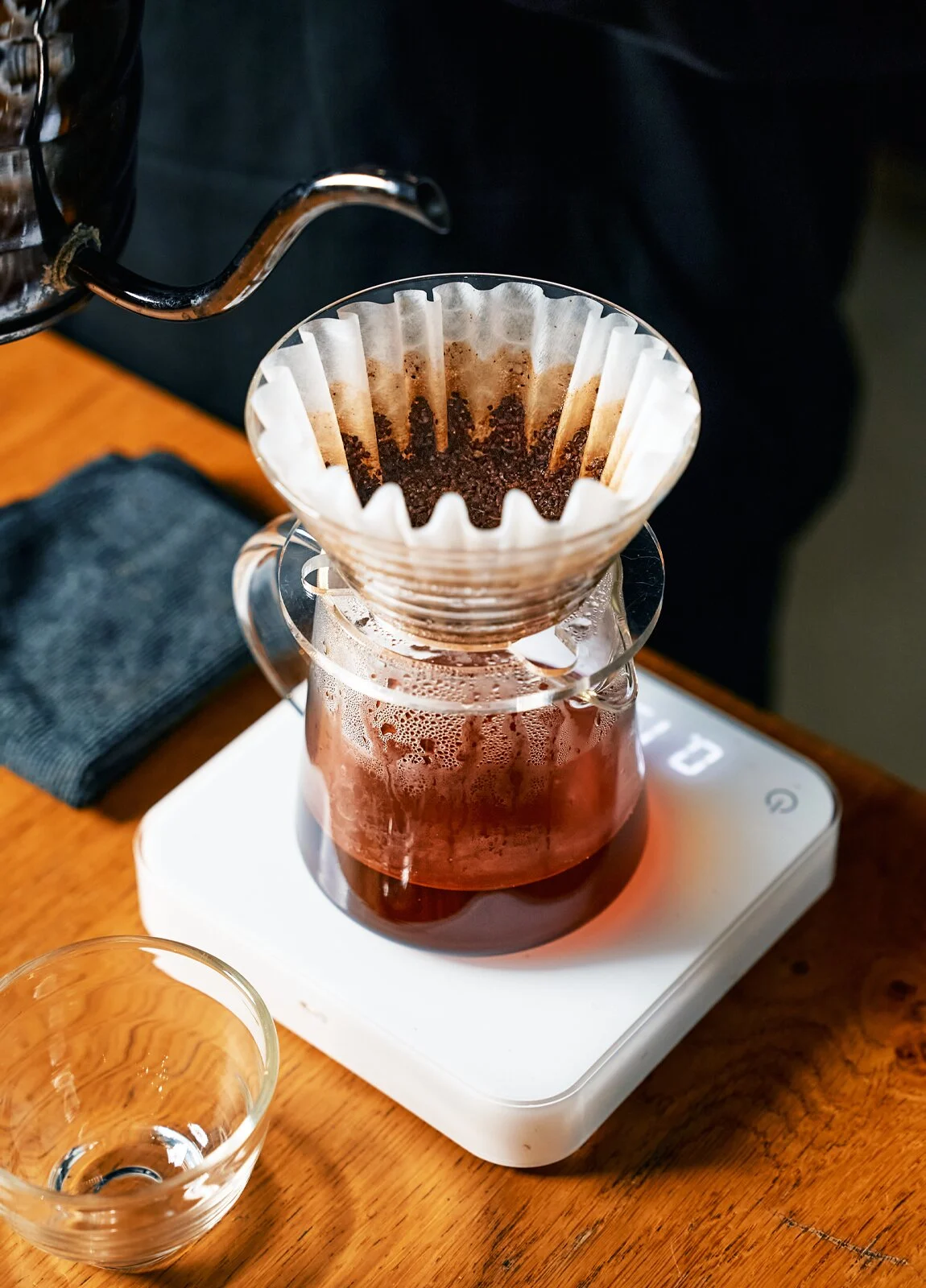 Pour Over Filter Coffee Brewing