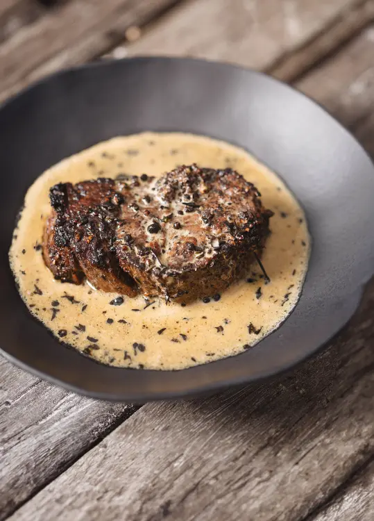 Steak au Poivre by Bruno Barella  CREME: Step-by-Step Video Recipes