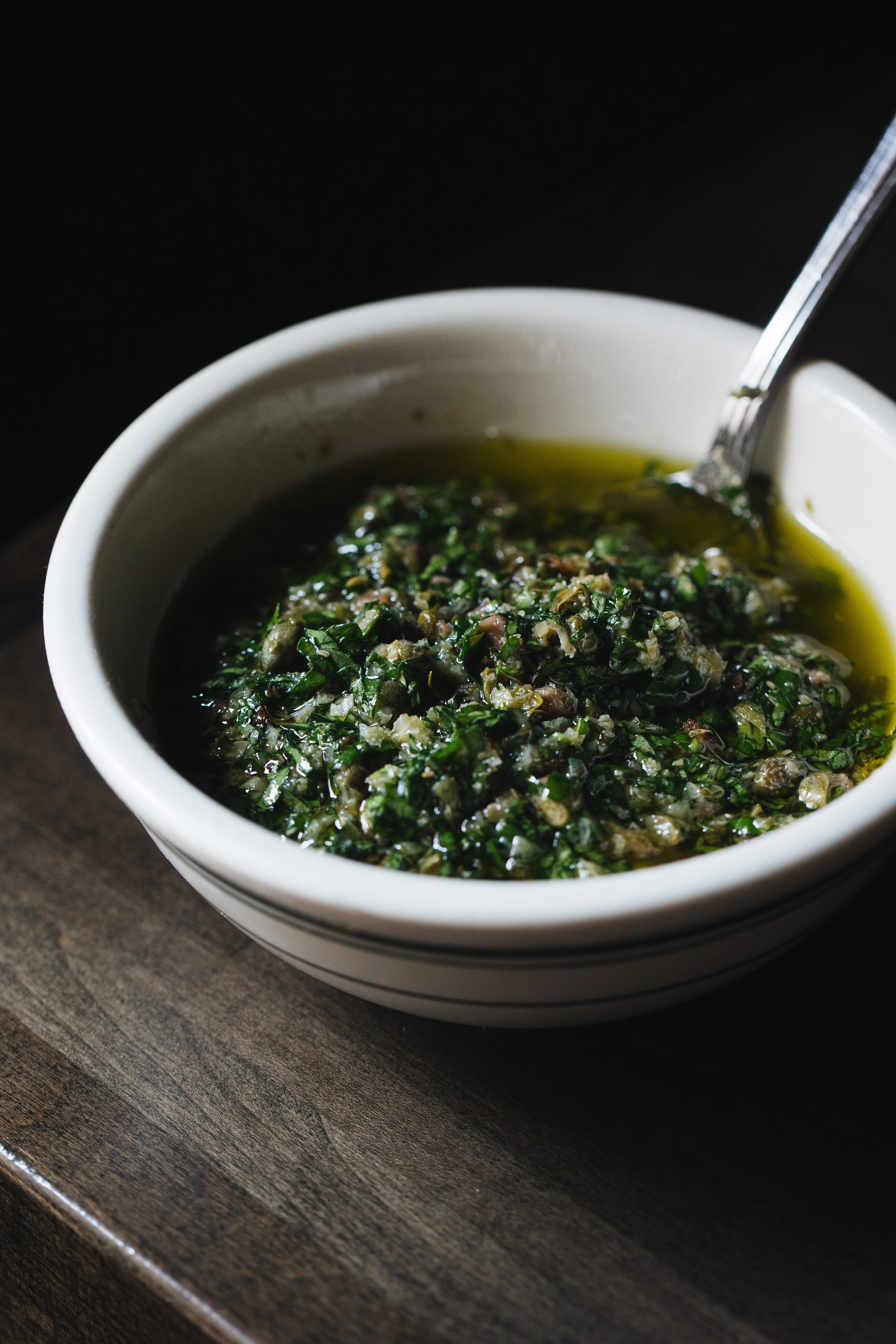 Salsa Verde with Anchovies
