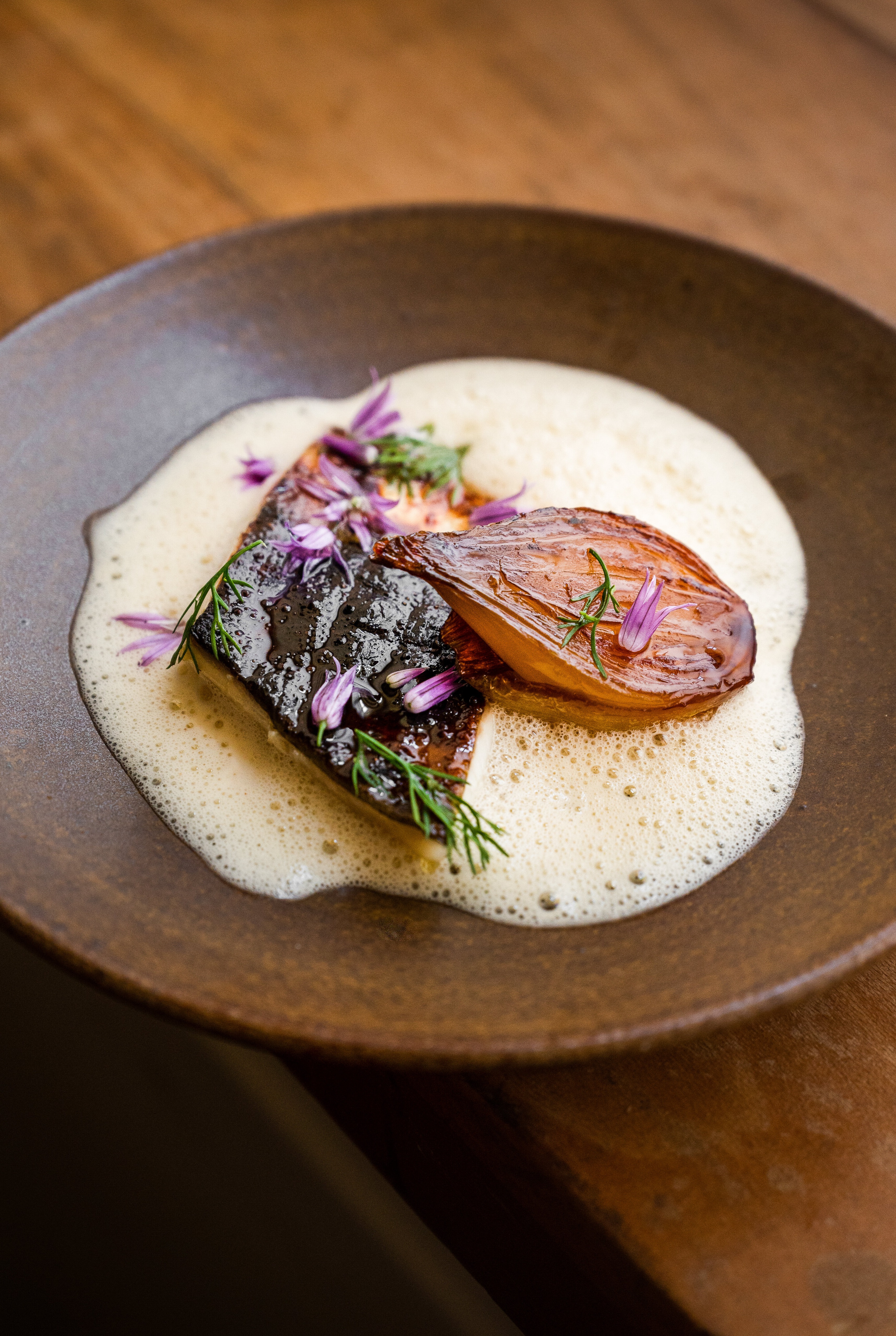 Cured Trout with Smoky Sauce