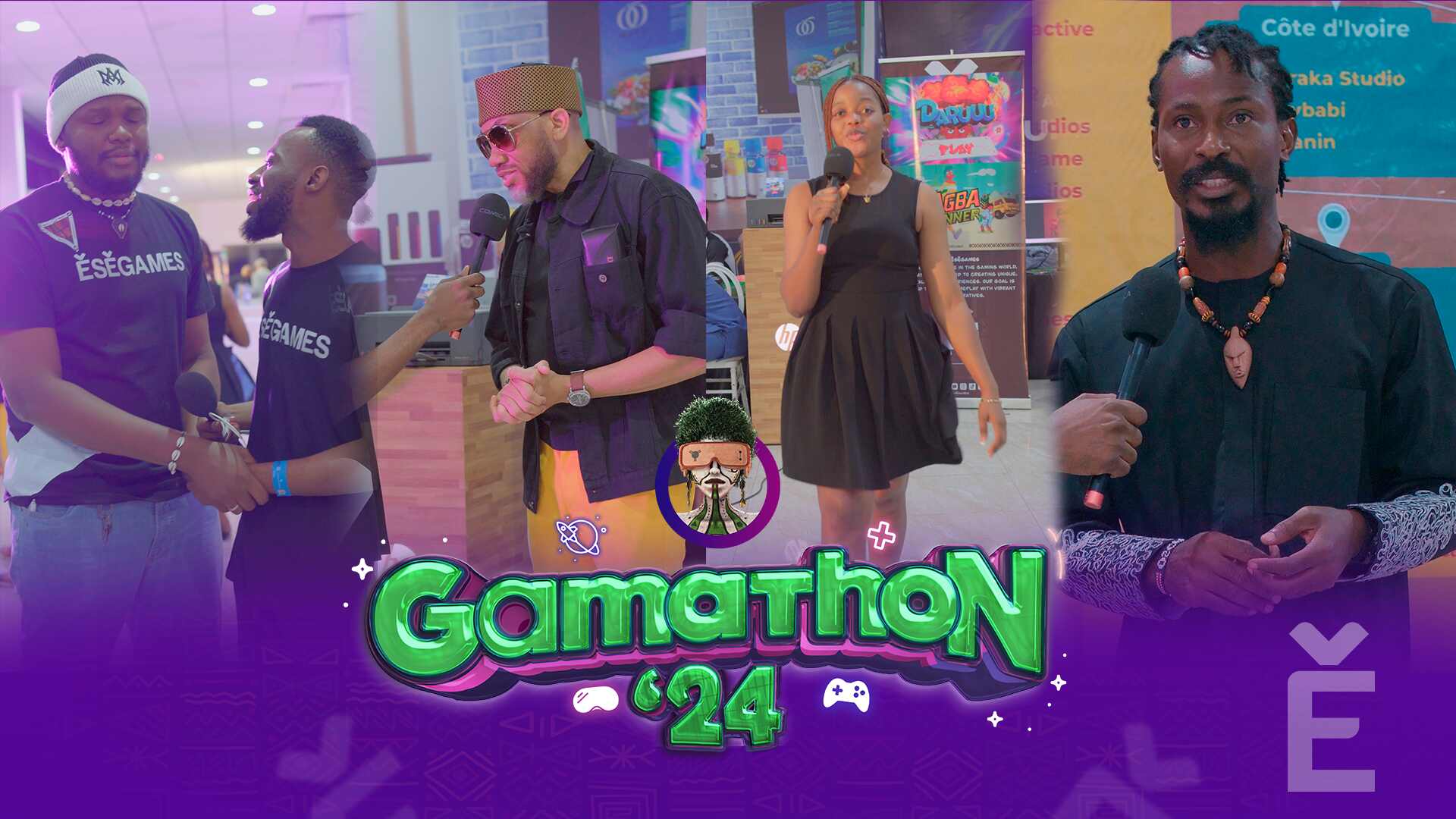 ÉSÈGAMES Shines at Africacomicade Gamathon 2024
