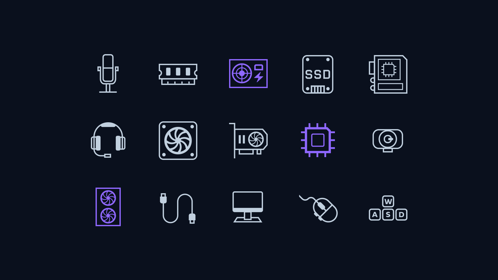 space web ux icons