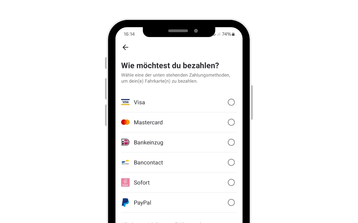 Einfaches Bezahlen mit der Reise-App glimble.