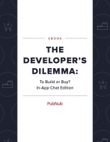 The Developer’s Dilemma: Build or Buy? In-App Chat Edition