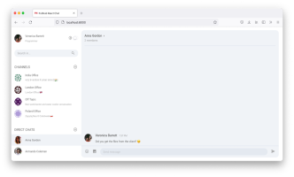 Group Chat Demo with Chat Components