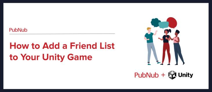 How to Add a Friend List to Your Unity Game