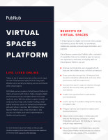 Virtual Spaces One Pager