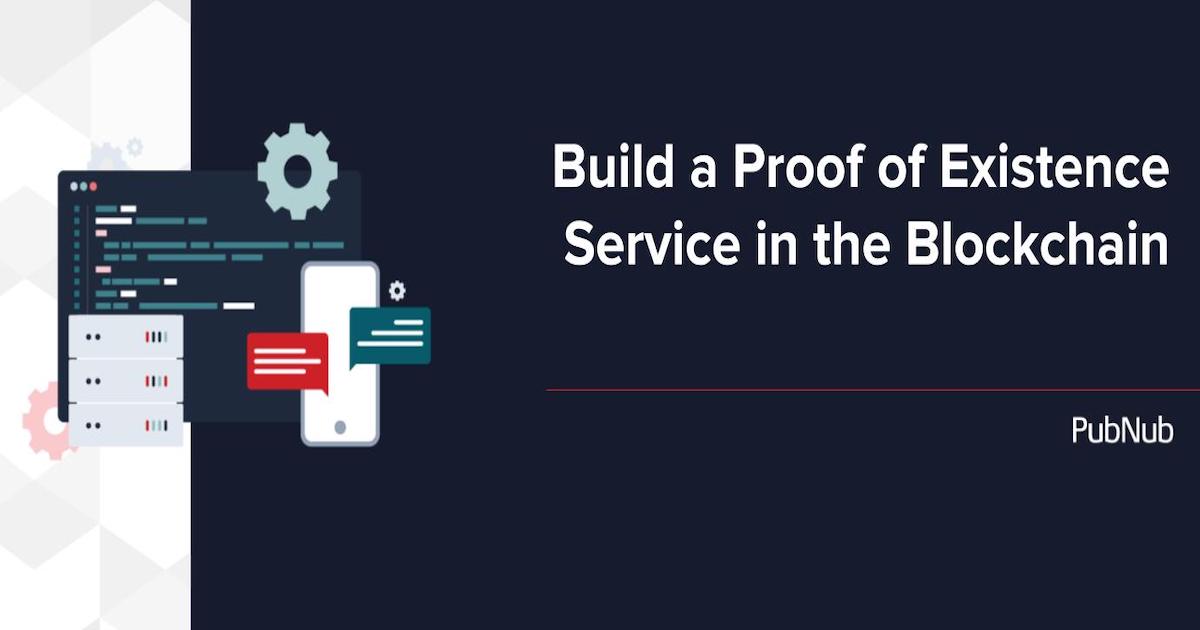 Build a Proof of Existence Service in the Blockchain social.jpeg