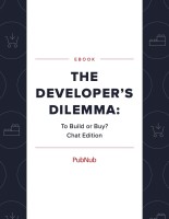 The Developer’s Dilemma: Build or Buy? Chat Edition