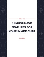 11 Must-Have Features for Your In-App Chat
