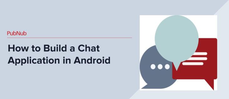 Create a chat application, the application should
