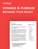 Vonage and PubNub: Broaden Your Reach