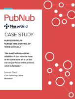 NurseGrid Helps Reduce Scheduling Inefficiencies