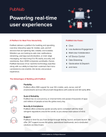 Powering Real-Time User Experiences