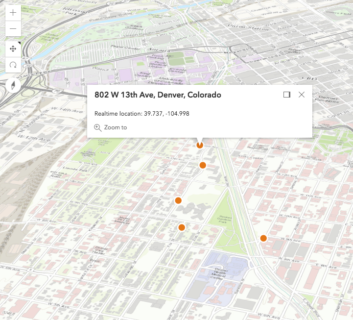 Esri: Reverse Geocoding | PubNub