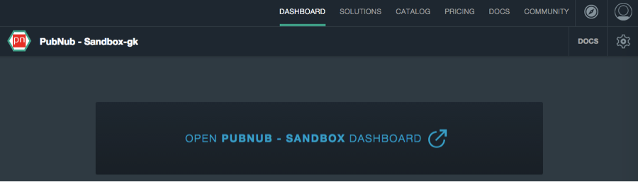 PubNub-Blumix-dashboard 