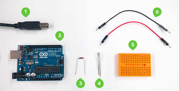what you need arduino led
