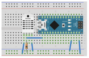 How to Connect Your Breadboard with MKR1000 and DHT22 Sensor