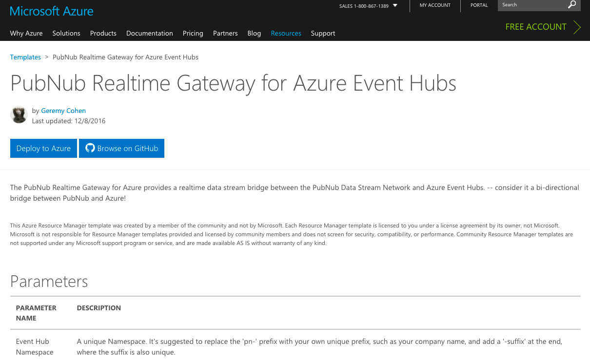 PubNub Azure Event Hubs Demo-6