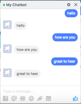 chatbot page