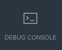 Debug Console Button