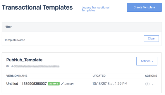 Send Transactional Template Emails in JS + SendGrid | PubNub