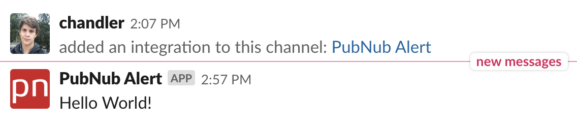 incoming webhook slack