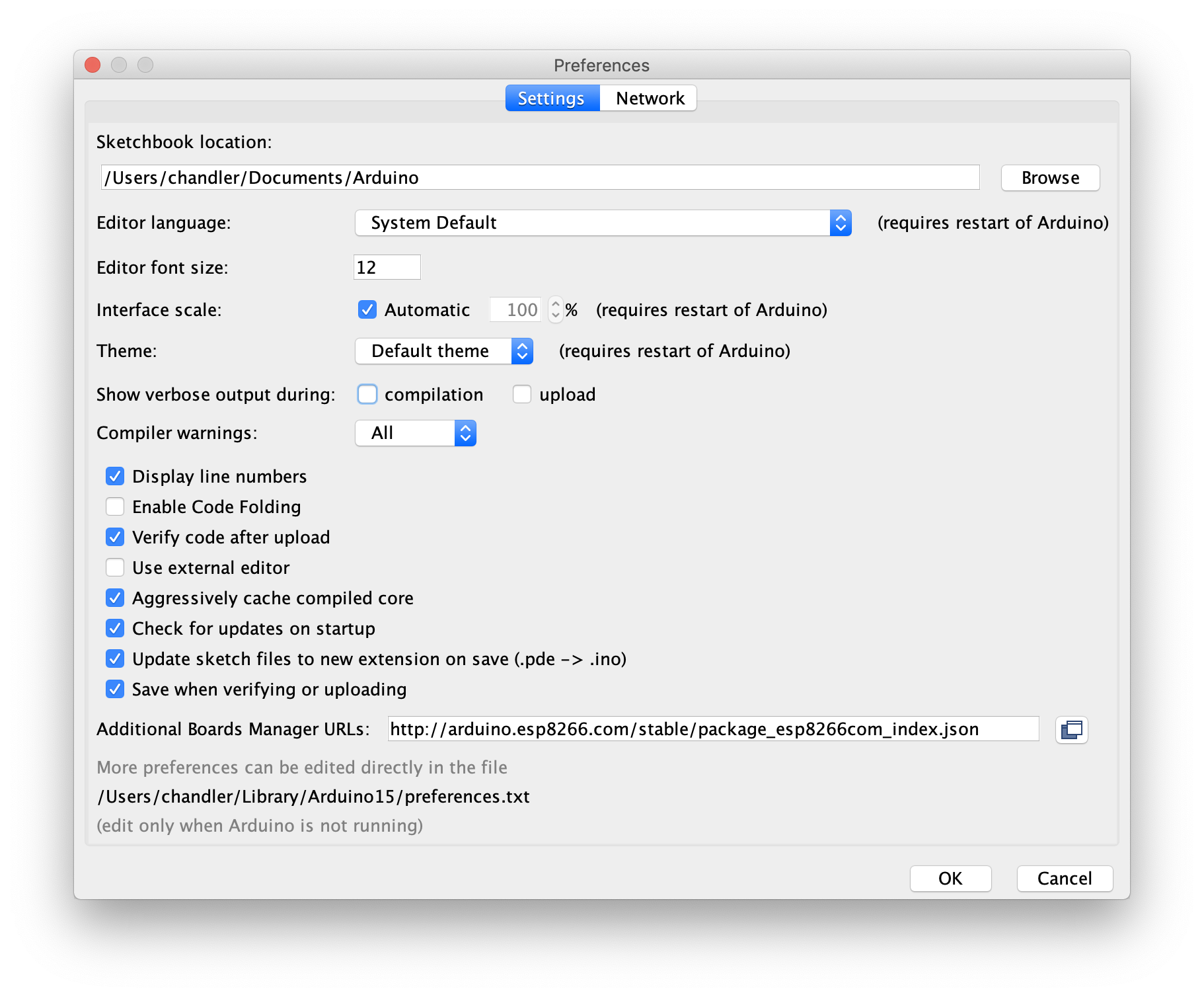 ESP8266 URL Manager