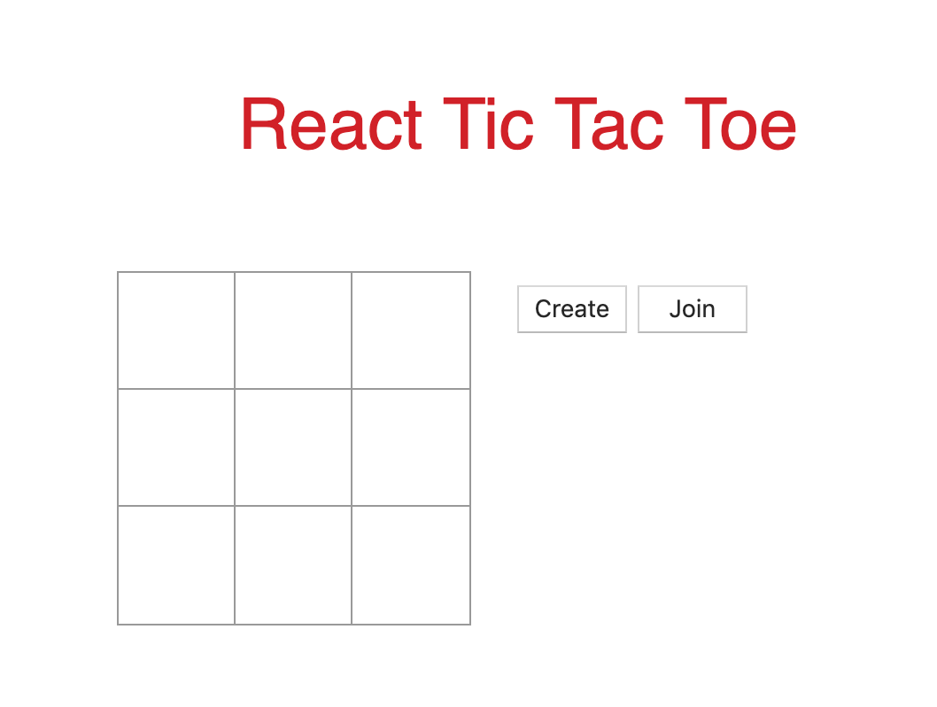 Tic Tac Toe Online Multiplayer Game Build With React