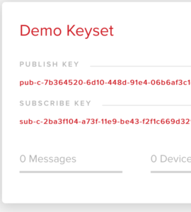 Demo Keyset image