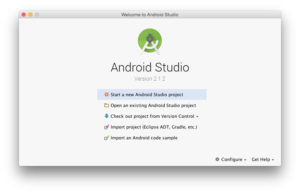 Android Studio Create Project