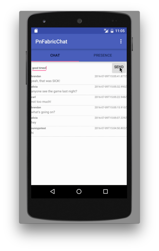 Fabric App Chat