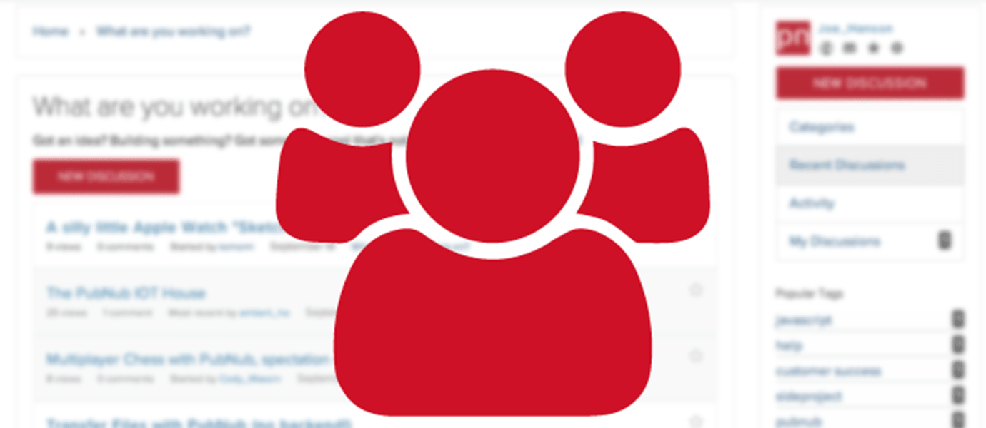 Announcing Our New PubNub Developer Community Forum