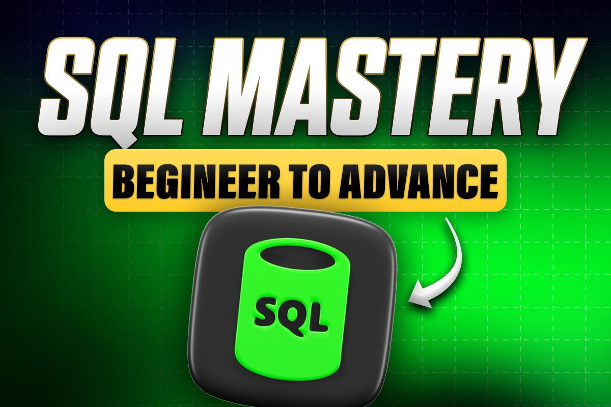 SQL mastery complete course for data analytics | 30DC Courses