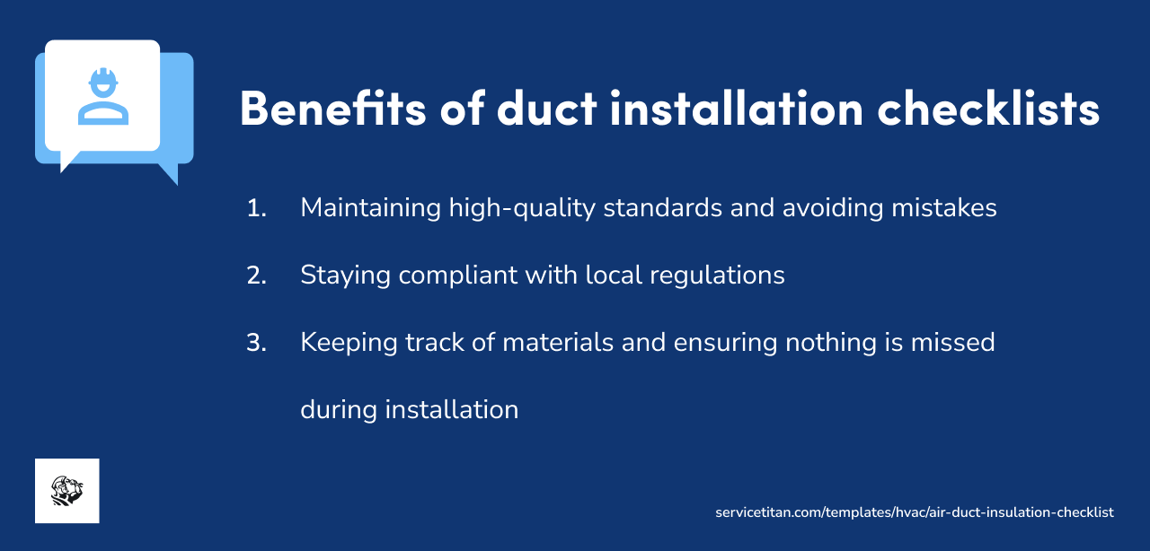 duct-insulation-checklist