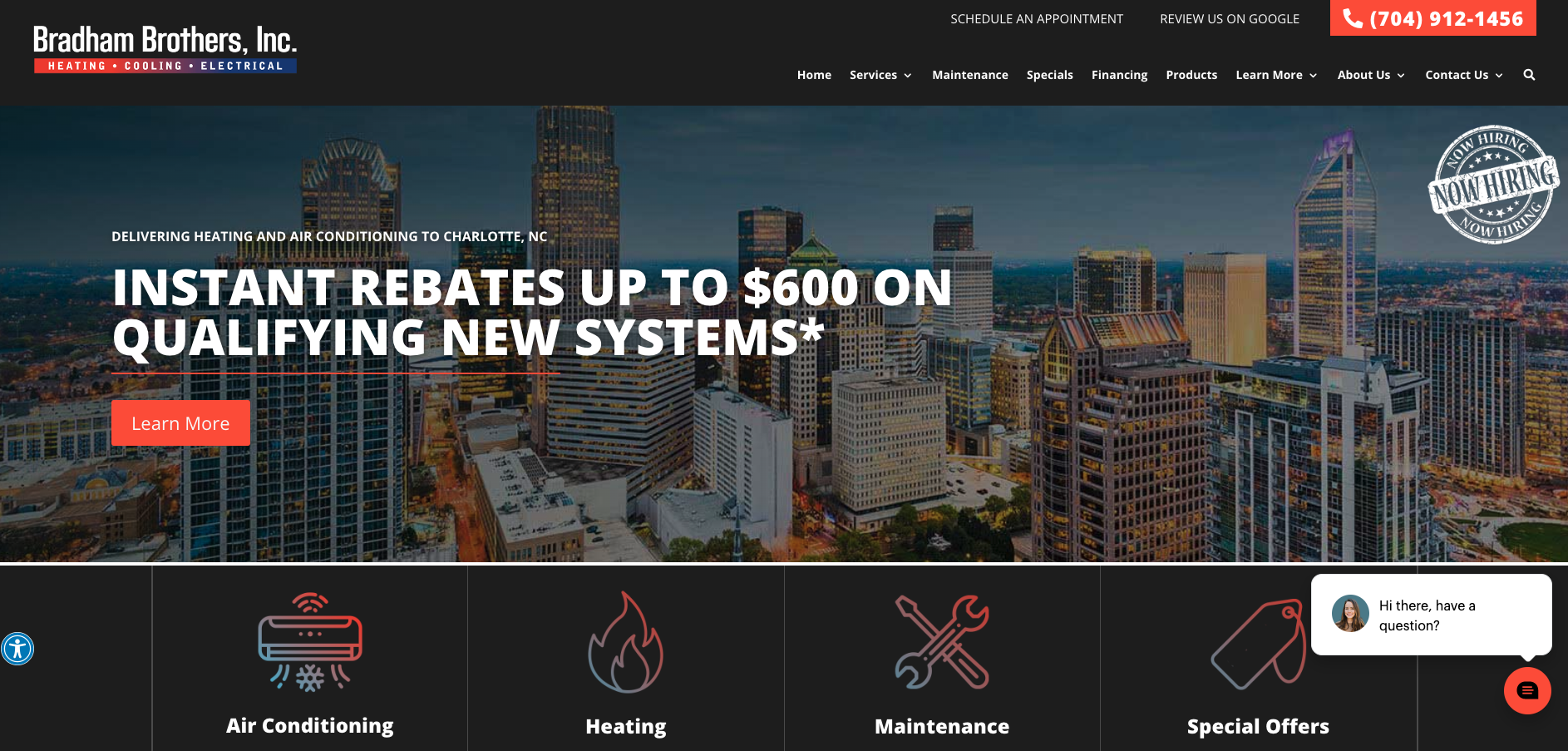 Bradham Brothers, Inc. Heating, Cooling and Electrical