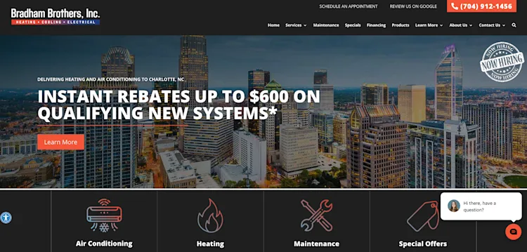 Bradham Brothers, Inc. Heating, Cooling and Electrical