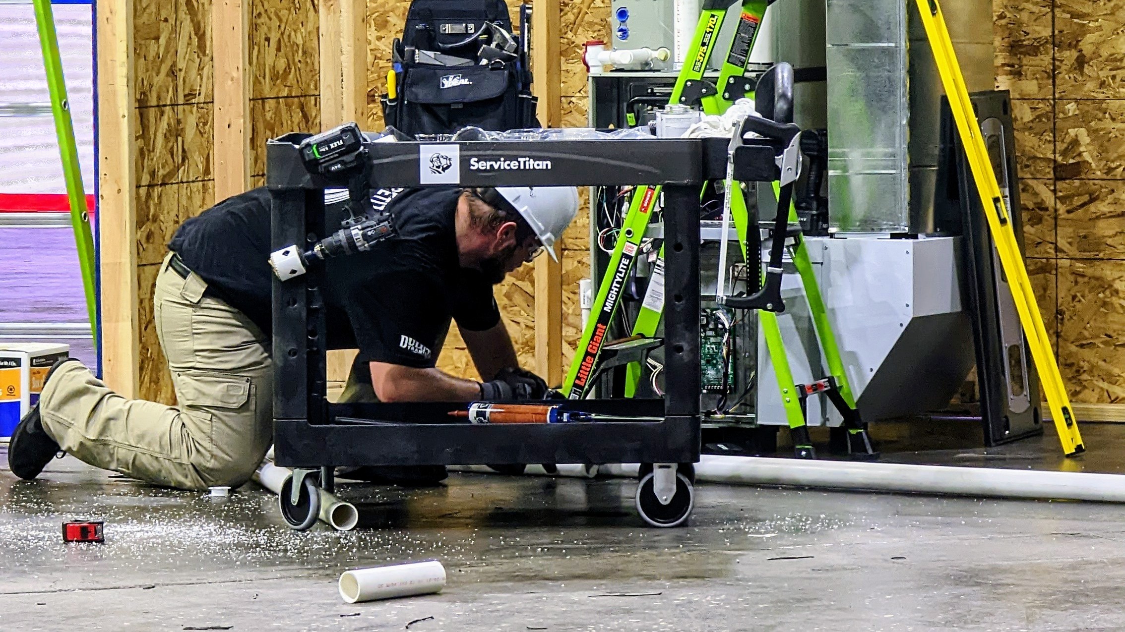 Auston Pickard in action